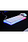 Клавиатура механическая Xtrfy K5 68Key, Kailh Red, USB-A, EN/RU, Hot-swap, RGB, белая