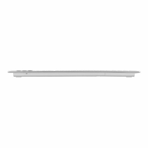 Клавіатура ножнична 2E KS270 109key, WL/BT, EN/UK, сріблясто-білий