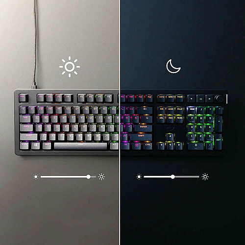 Клавиатура механическая HyperX Alloy Rise 106key, Red, USB-A, EN/RU, RGB, черный