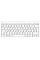 Клавиатура мембранная HP 350 Compact Multi-Device, 78key, BT, EN/UK, белый