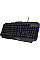 Клавіатура мембранна MSI FORGE GK100 104key, USB-A, EN/UKR/RU, ColorLED, чорний