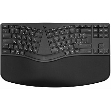 Клавіатура мембранна HP 960 BLK Ergonomic split-zone, 112key, BT, EN/UK, чорний