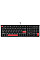 Клавиатура механическая Lemokey X3 104Key, Keychron Red, USB-A, QMK/VIA, Hot-Swap, EN/UKR, RGB, черный