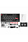 Клавиатура механическая Lemokey P1 Pro 84Key, Keychron Super Banana, WL/BT/USB-A, QMK/VIA, Hot-Swap, EN/UKR, RGB, Knob, Carbon Black