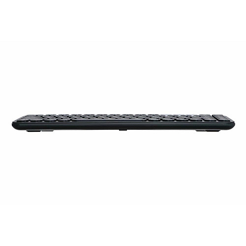 Клавиатура мембранная 2E KS250 84key, WL/BT, EN/UK, черно-серый