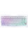 Клавіатура механічна GravaStar Mercury K1 Lite 80keys, GravaStar x BSUN Grey, BT/WL/USB, RGB, Crystal Aurora