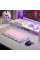 Клавіатура механічна GravaStar Mercury K1 80keys, GravaStar x Kailh Cheery Pink, EN, BT/WL/USB, Sakura Pink