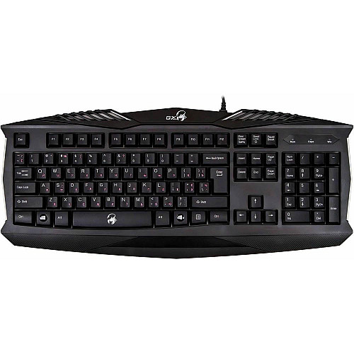 Клавіатура мембранна Genius Scorpion K-220, 104key, USB-A,  чорний