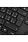Клавиатура мембранная HP 680 Comfort Dual-Mode 111key, BT, EN/UK, черный