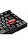 Клавиатура механическая Lemokey P1 Pro 84Key, Keychron Super Banana, WL/BT/USB-A, QMK/VIA, Hot-Swap, EN/UKR, RGB, Knob, Carbon Black