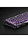 Клавиатура механическая GravaStar Mercury V75 Lite 80keys, Magnetic Blackcore, USB-A, RGB, Transparent Black