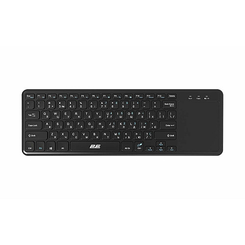 Клавіатура ножнична 2E KT100 78key, WL, EN/UK, чорний