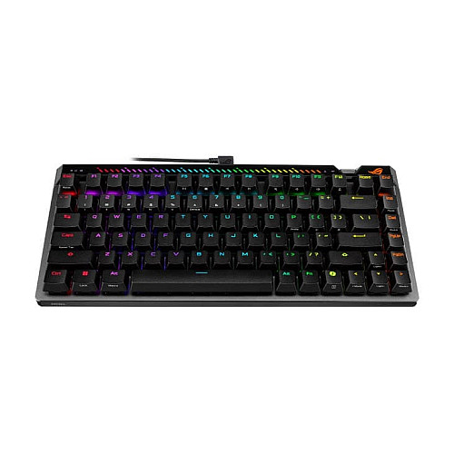 Клавиатура механическая ASUS ROG Falchion Ace 75 HE, 83key, HFX V2 Magnetic Switches, USB-A, EN, RGB, черный