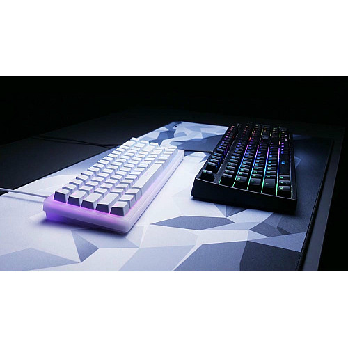 Клавиатура механическая Xtrfy K5 68Key, Kailh Red, USB-A, EN/RU, Hot-swap, RGB, белая