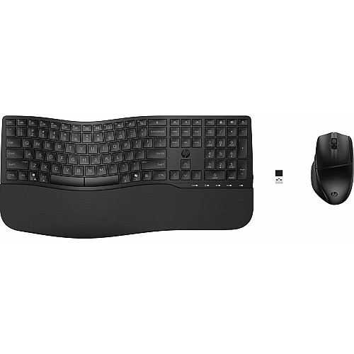 Комплект клавиатуры и мыши HP 680 Comfort Dual-Mode, BT, EN/UK, черный