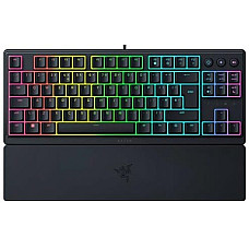 Клавіатура механічна Razer Ornata V3 TKL 84key, Mecha-Membrane Switch, USB-A, EN/UK, RGB, чорний