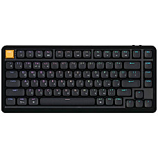 Клавіатура механічна Keychron J1 82Key, K pro Banana, WL/BT/USB-A, QMK, Hot-swap, EN/UKR, RGB, чорний