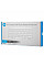 Клавиатура мембранная HP 350 Compact Multi-Device, 78key, BT, EN/UK, белый