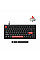 Клавиатура механическая Lemokey X4 84Key, Keychron Red, USB-A, QMK/VIA, Hot-Swap, EN/UKR, RGB, черный