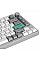Клавиатура механическая Lemokey P1 Pro 84Key, Keychron Super Banana, WL/BT/USB-A, QMK/VIA, Hot-Swap, EN/UKR, RGB, Knob, Space Silver