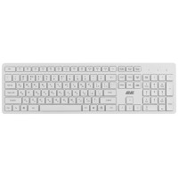 Клавиатура мембранная 2E KS260 106key, WL, EN/UK, белый