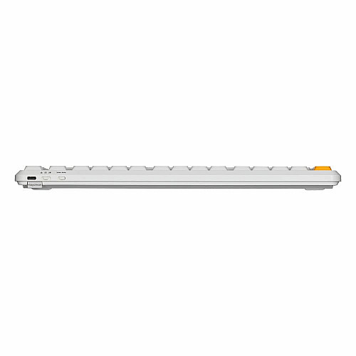 Клавиатура механическая Keychron J1 82Key, K pro Brown, WL/BT/USB-A, QMK, Hot-swap, EN/UKR, RGB, белый