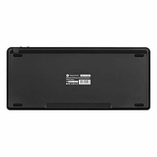 Клавиатура механическая Keychron J1 82Key, K pro Red, WL/BT/USB-A, QMK, Hot-swap, EN/UKR, RGB, черный