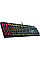 Клавиатура механическая Razer BlackWidow V4 X, 110key, Yellow Switch, USB-A, EN/RU, RGB, черный