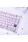Клавіатура механічна GravaStar Mercury K1 80keys, GravaStar x Kailh Cheery Pink, EN, BT/WL/USB, Lavender Purple