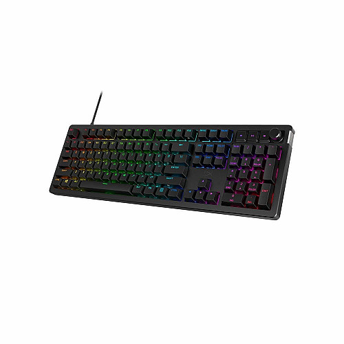 Клавиатура механическая HyperX Alloy Rise 106key, Red, USB-A, EN/RU, RGB, черный