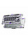Клавиатура механическая GravaStar Mercury V75 80keys, Magnetic Jade Pro, 8K, USB-A, RGB, Mecha Gray