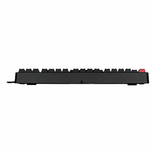 Клавиатура механическая Keychron C3 Pro V2 87Key, K pro Red, USB-A, QMK, Hot-swap, 8K, EN/UKR, RGB, черный