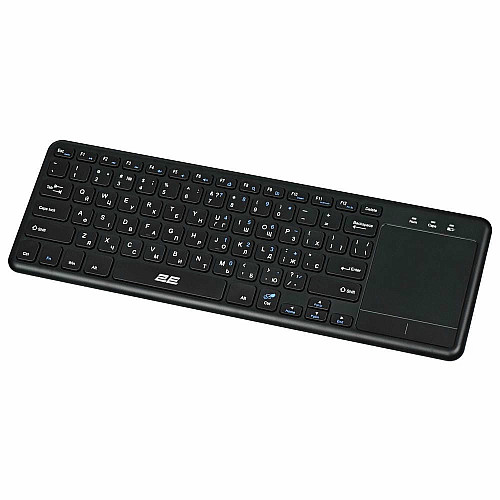 Клавіатура ножнична 2E KT100 78key, WL, EN/UK, чорний
