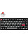 Клавиатура механическая Lemokey P1 Pro 84Key, Keychron Super Red, WL/BT/USB-A, QMK/VIA, Hot-Swap, EN/UKR, RGB, Knob, Carbon Black
