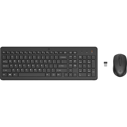 Комплект клавіатура та миша HP 330, WL, EN/UK, чорний