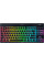 Клавіатура механічна Razer BlackWidow V4 Low-profile TKL HyperSpeed, 87key, Green Switch, USB-A/WL/BT, EN, RGB, чорний