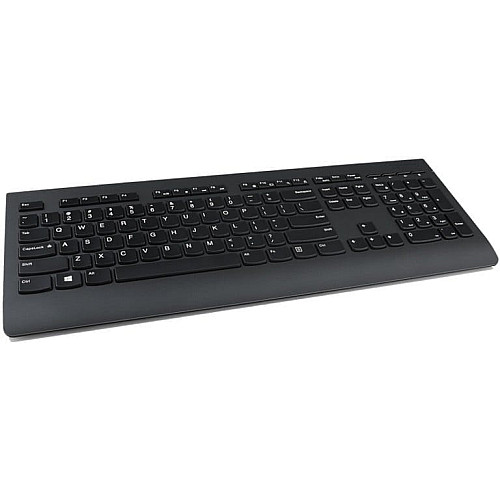 Клавиатура мембранная Lenovo Professional 108key, WL, EN/UKR/RU, черный
