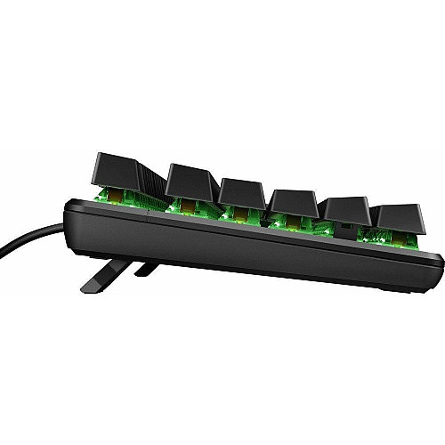 Клавиатура механическая HP Pavilion Gaming 550, 104key, Red Hybrid Switch, USB-A, EN/RU, RGB, черный