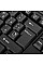 Клавіатура мембранна 2E KM1040 104key, USB-A, EN/UK, чорний