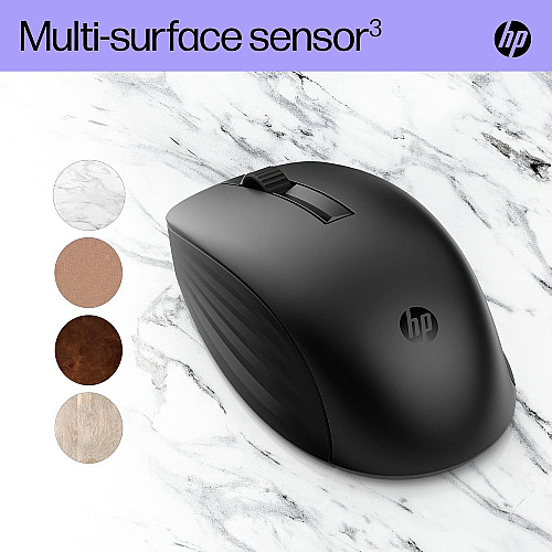 Комплект клавіатура та миша HP 650, WL, EN/UK, чорний