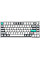 Клавиатура механическая Lemokey P1 Pro 84Key, Keychron Super Brown, WL/BT/USB-A, QMK/VIA, Hot-Swap, EN/UKR, RGB, Knob, Space Silver