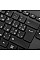Клавиатура мембранная HP 230, 106key, WL, EN/UK, черный