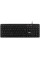 Клавіатура мембранна 2E KS1100 104key, 2xUSB HUB, USB-A, EN/UK, чорний