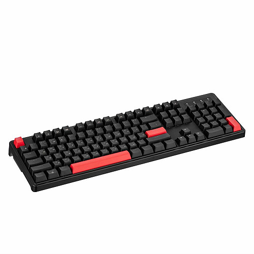 Клавиатура механическая Lemokey X3 104Key, Keychron Brown, USB-A, QMK/VIA, Hot-Swap, EN/UKR, RGB, черный