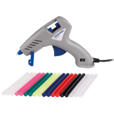 Пістолет клейовий Dremel GlueGun 930 стрижні 7мм 105-165° 0.2кг