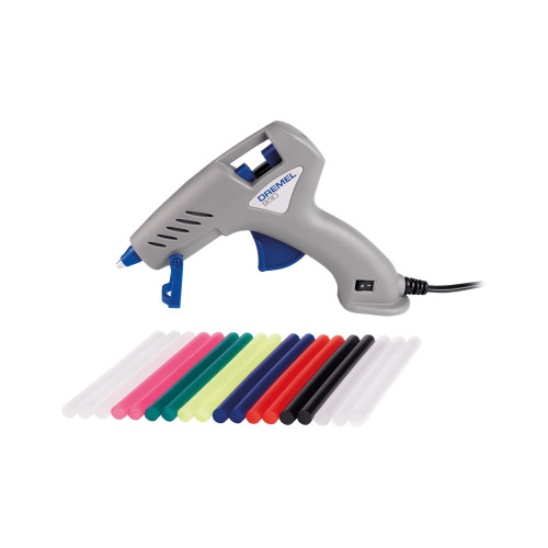 Пістолет клейовий Dremel GlueGun 930 стрижні 7мм 105-165° 0.2кг