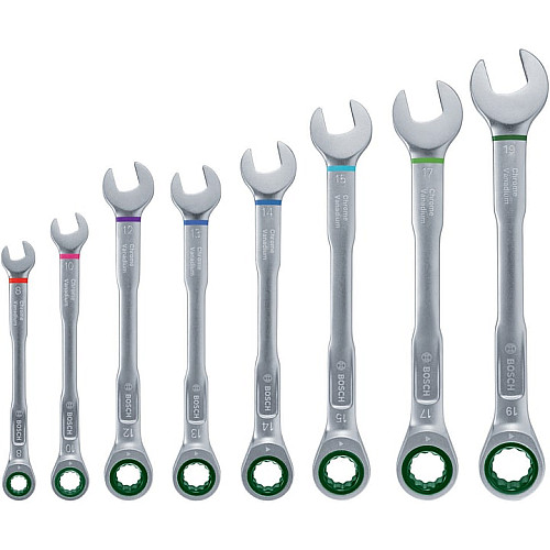 Ключі комбіновані Bosch, 6-19мм, набір 8шт
