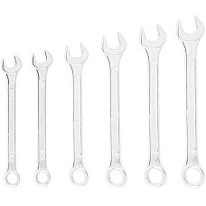 Ключі гайкові Top Tools, комбіновані, 8-17мм, набір 6шт