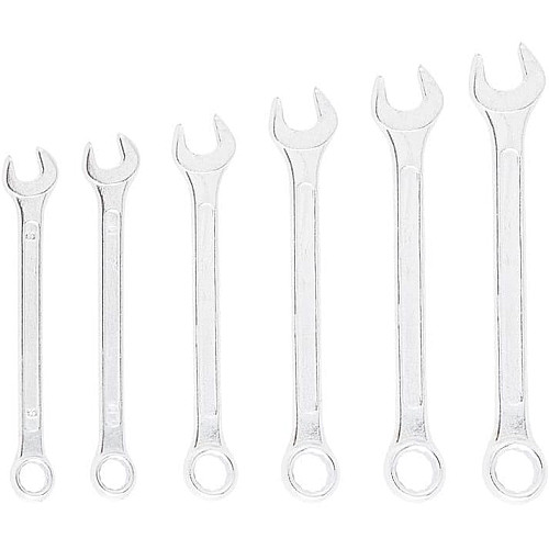 Ключі гайкові Top Tools, комбіновані, 8-17мм, набір 6шт