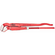 Ключ трубний Neo Tools, 45°, робочий діапазон 0-38мм, 420мм
